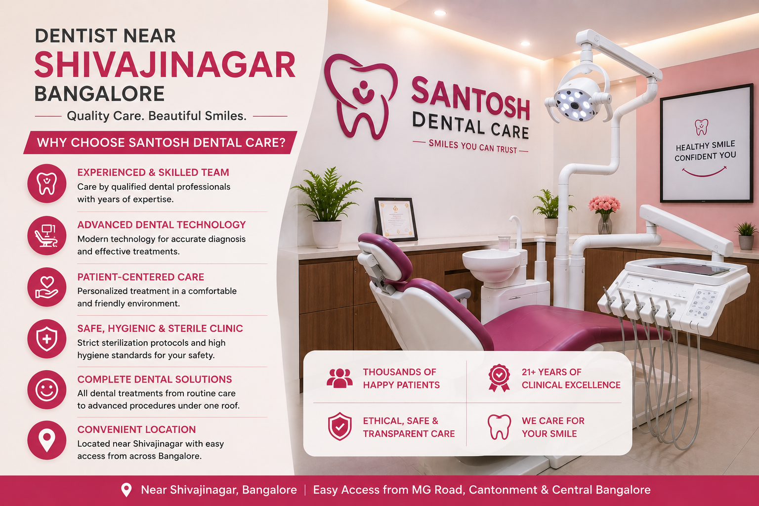 Dentist near shivajinagar